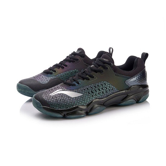 Кроссовки мужские для бадминтона Li-Ning Sonic Boom AYZN009-6 (черные)