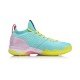 Кроссовки женские для бадминтона Li-Ning Sonic Boom 2.0 (голубо-розовые)