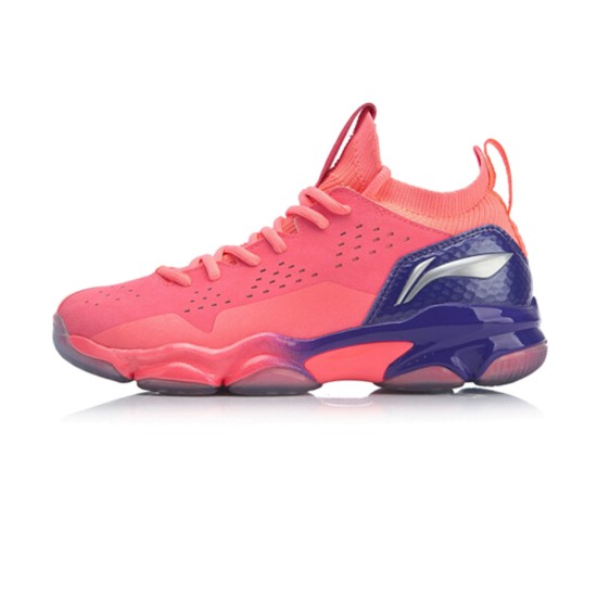Кроссовки женские для бадминтона Li-Ning Sonic Boom 2.0 (розовые)