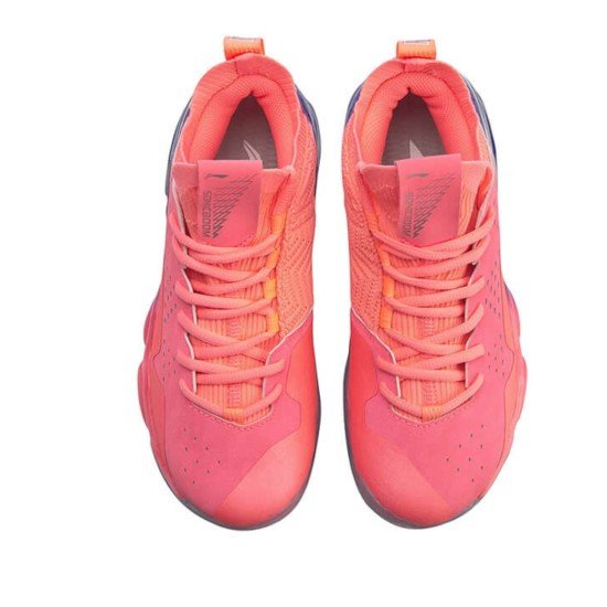 Кроссовки женские для бадминтона Li-Ning Sonic Boom 2.0 (розовые)