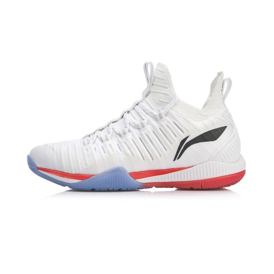 Кроссовки мужские для бадминтона Li-Ning Cool Shark (белые)