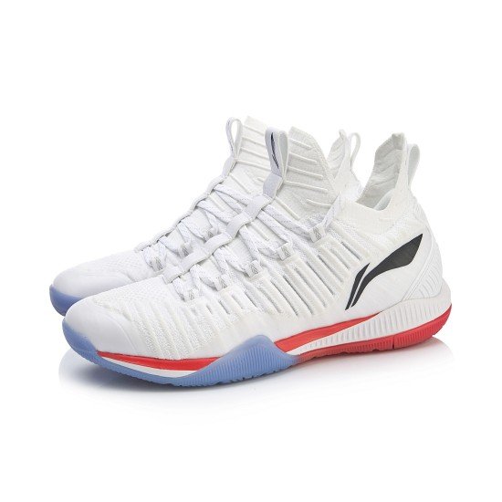Кроссовки мужские для бадминтона Li-Ning Cool Shark (белые)
