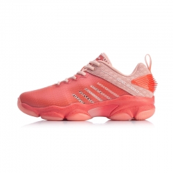 Кроссовки женские для бадминтона Li-Ning Sonic Boom 3.0 (розовые)