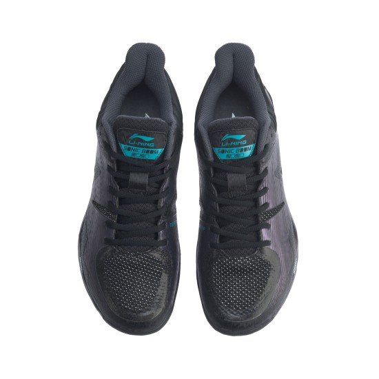 Кроссовки мужские для бадминтона Li-Ning Sonic Boom 4.0 (черные)