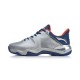 Кроссовки мужские для бадминтона Li-Ning Sonic Boom 4.0 (серебристые)