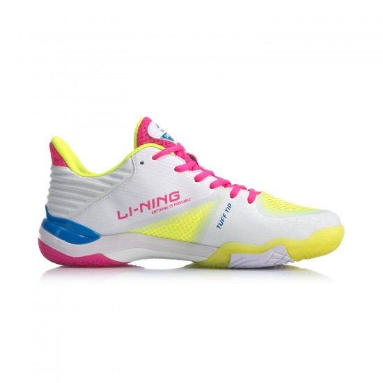 Кроссовки мужские для бадминтона Li-Ning Sonic Boom 4.0 (белые)