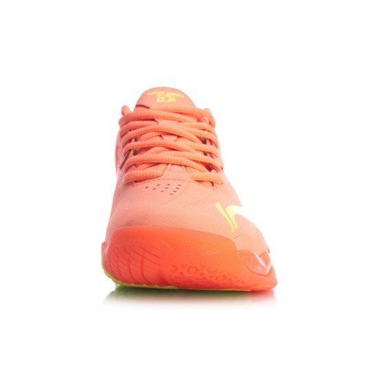 Кроссовки женские для бадминтона Li-Ning Sonic Boom 2020 OP (персиковые)