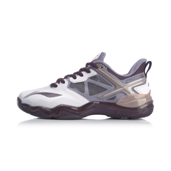 Кроссовки женские для бадминтона Li-Ning Sonic Boom 2020 OP (серые)