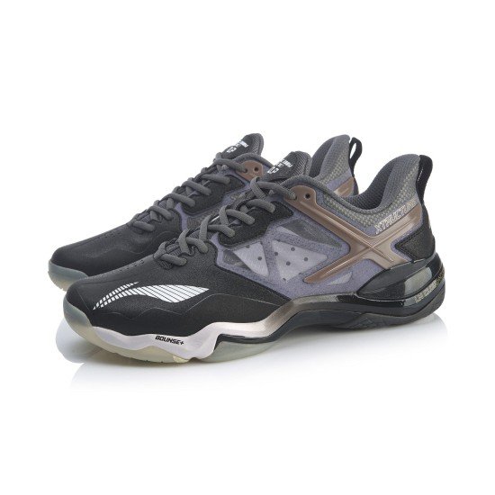 Кроссовки мужские для бадминтона Li-Ning Sonic Boom 2020 OP (черные)