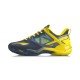 Кроссовки мужские для бадминтона Li-Ning Sonic Boom 2020 OP (серо-желтые)