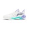Кроссовки для бадминтона Li-Ning Yun Ting YT-01 (бело-фиолетовые)