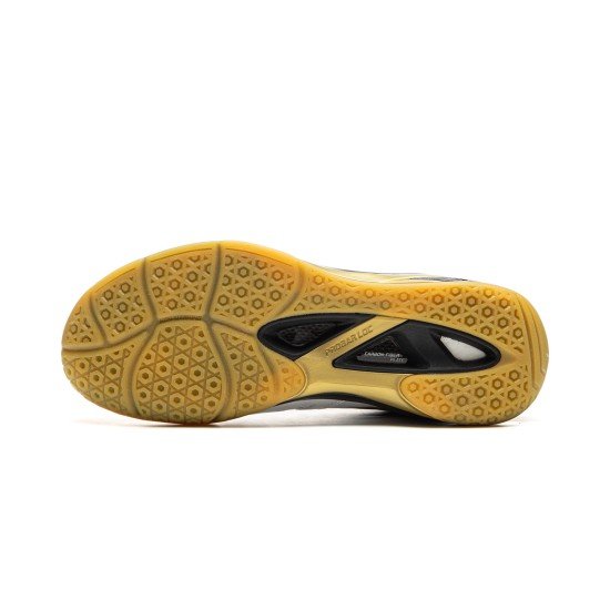 Кроссовки для бадминтона Li-Ning Yun Ting Power Gold (бело-черные)