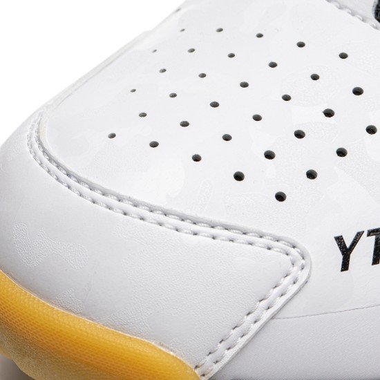Кроссовки для бадминтона Li-Ning Yun Ting Power Gold (бело-черные)