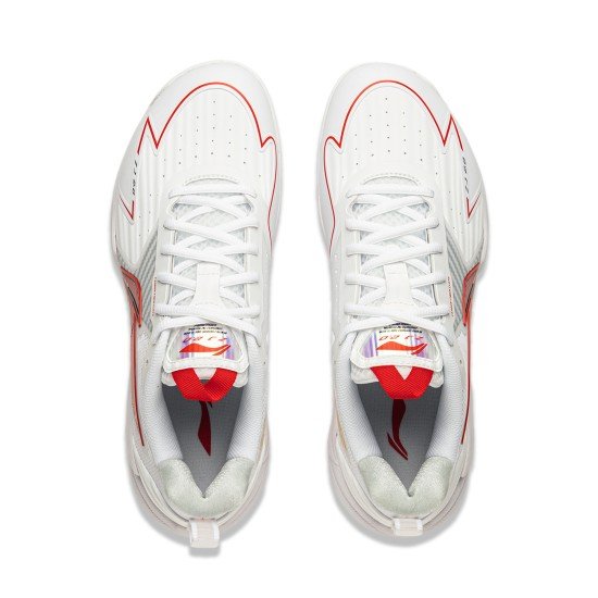 Кроссовки для бадминтона Li-Ning Halberd 2.0 (бело-красные)