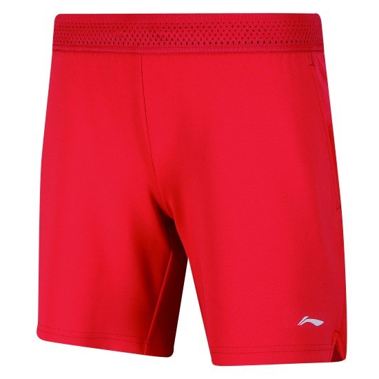 Шорты мужские для бадминтона нац. сборной (красные) Li-NING AAPN301-1