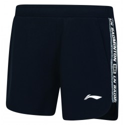 Шорты женские для бадминтона (черные) Li-NING AAPR254-1