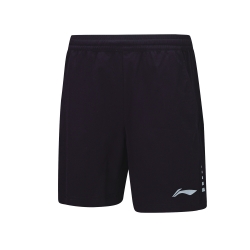 Шорты мужские для бадминтона (черные) Li-NING AAPT017-1
