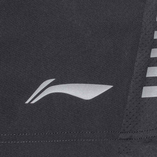 Шорты мужские для бадминтона (черные) Li-NING AAPT017-1