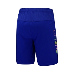 Шорты мужские для бадминтона (синие) Li-NING AAPT061-3