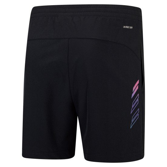Шорты женские для бадминтона (черные) Li-NING AAPW038-1