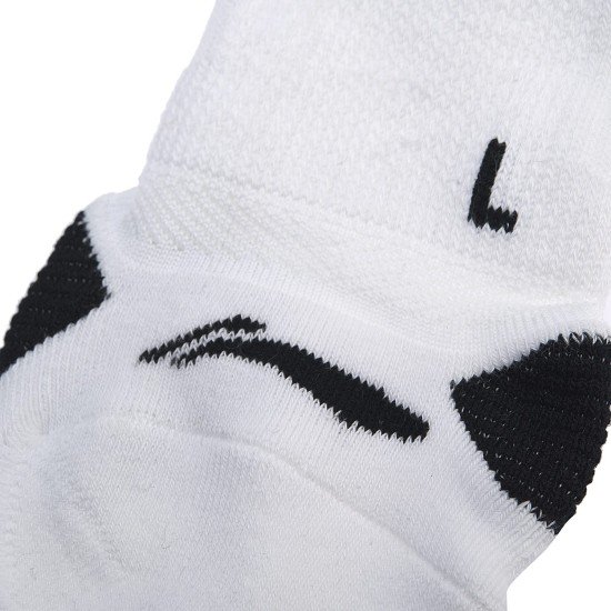 Носки мужские высокие (белые/черн) Li-NING AWLN063-1