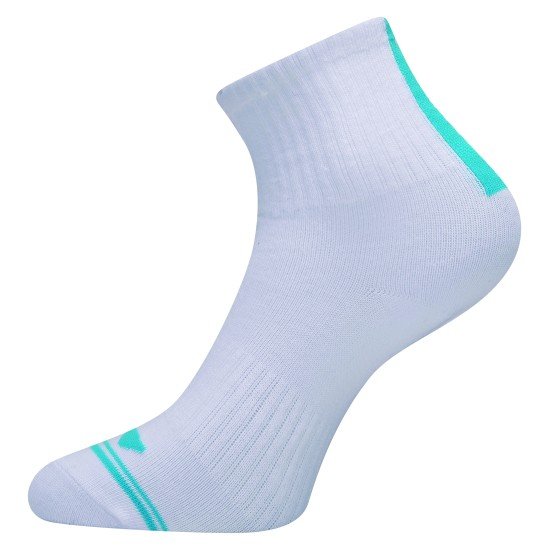 Носки женские средние 3 пары (бел, бел/г, салатовые) Li-NING AWLP026-1