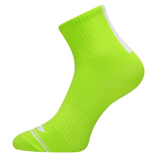 Носки женские средние 3 пары (бел, бел/г, салатовые) Li-NING AWLP026-1