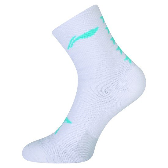 Носки женские высокие (бел/голуб) LI-NING AWLQ014-3