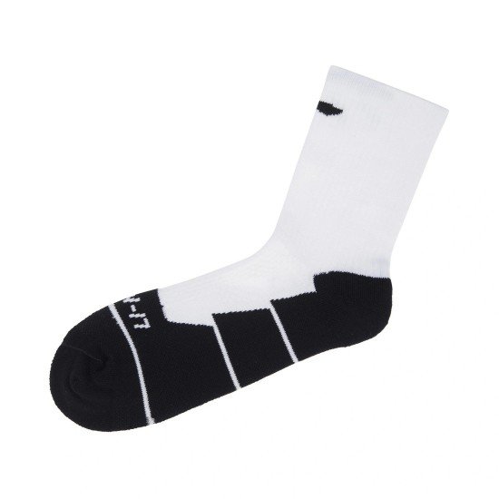 Носки мужские высокие (бел/черн) Li-NING AWLR079-2