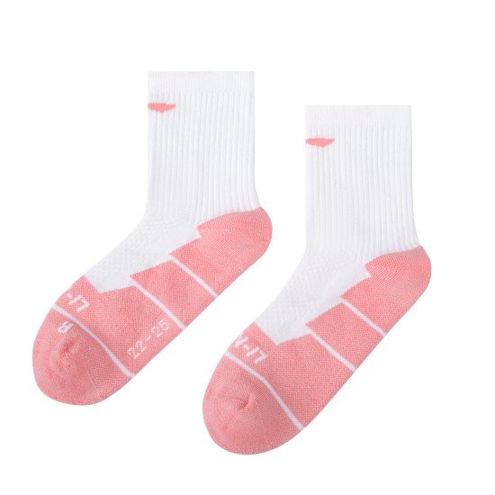 Носки женские высокие (белые/роз) Li-NING AWLS243-5