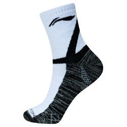 Носки мужские высокие (бел/черн) Li-NING AWSM201-1