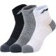 Носки мужские средние 3 пары (черн, сер, бел) Li-NING AWSM203-1