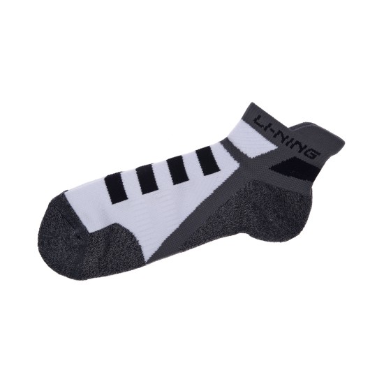 Носки мужские низкие (бел/черн) Li-NING AWSM207-1