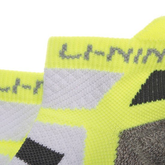 Носки мужские низкие (бел/салат) Li-NING AWSM207-3