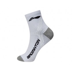 Носки мужские высокие (бел/черн) Li-NING AWSM209-1