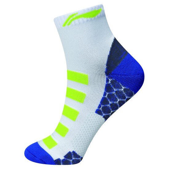 Носки мужские высокие (бел/салат) Li-NING AWSM213-1