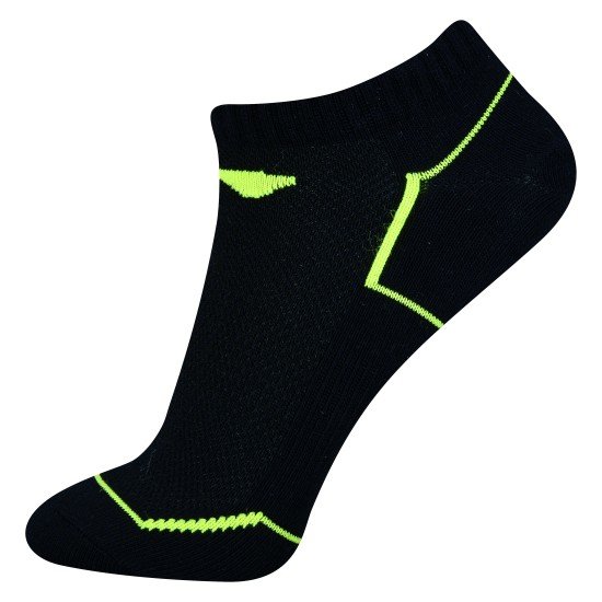 Носки мужские низкие (черные/салатов) Li-NING AWSN233-2