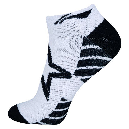Носки мужские низкие (бел/черн) Li-NING AWSN235-1