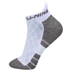 Носки мужские низкие (бел/сер) Li-NING AWSN245-2