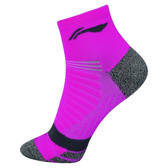 Носки женские средние (флуорисцент оранжевые) Li-NING AWSN302-2