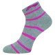 Носки женские средние 3 пары (бел, роз, сер) Li-NING AWSP218-1
