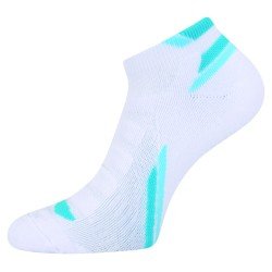 Носки женские низкие (бел/голуб) LI-NING AWSP228-1
