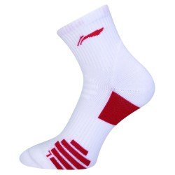 Носки мужские средние (белые/красные) Li-NING AWSR163-1