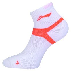 Носки женские высокие (бел/оранжевые) LI-NING AWSR168-1