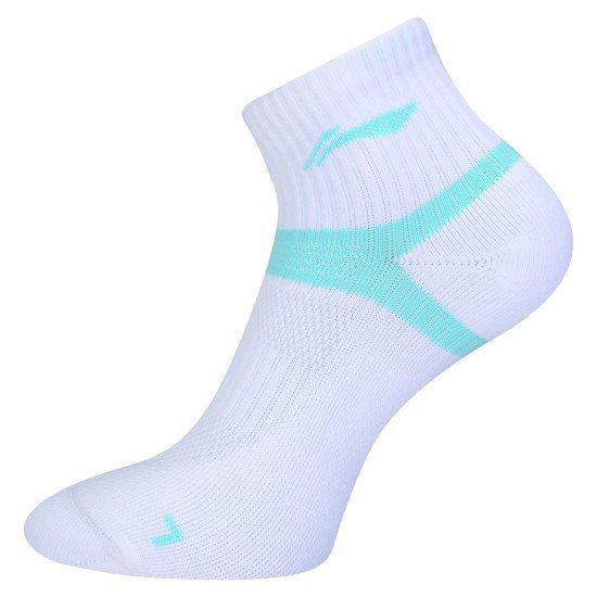 Носки женские высокие (бел/голубые) LI-NING AWSR168-3