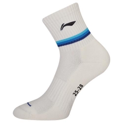 Носки женские высокие (белые/синие) Li-NING AWST058-1