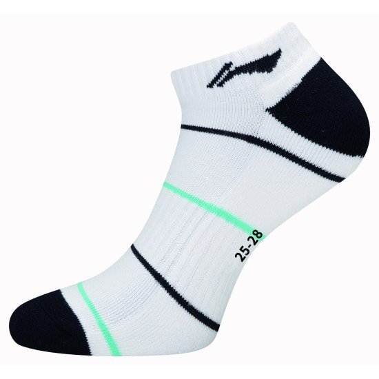 Носки мужские низкие (белые/голуб/черные) Li-NING AWST061-4