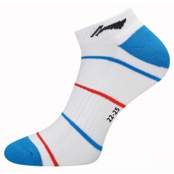 Носки женские низкие (белые/красн/син) Li-NING AWST062-2