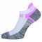 Носки женские низкие (белые/розов) Li-NING AWST074-3