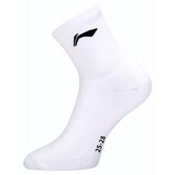 Носки мужские высокие (белые/черные) Li-NING AWSU059-1